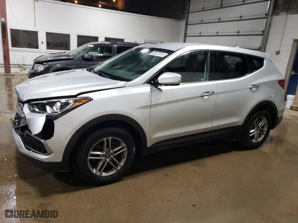2017 Hyundai Santa Fe Sport 2.4L with VIN 5XYZTDLB2HG441525, listed as a Copart auction lot 49873315 with 136,576 mi miles and Salvage Title. Bid and sale history available at carsss.com. Image 1.