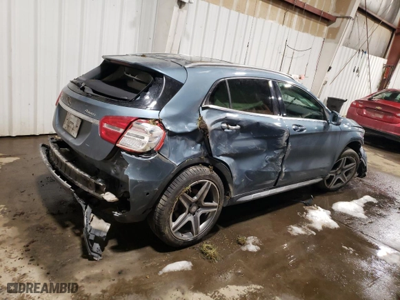 2015 Mercedes-Benz GLA-Class GLA 250 with VIN WDCTG4GB9FJ158986, listed as a Copart auction lot 87283054 with NaN miles and Salvage Title. Bid and sale history available at carsss.com. Image 3.
