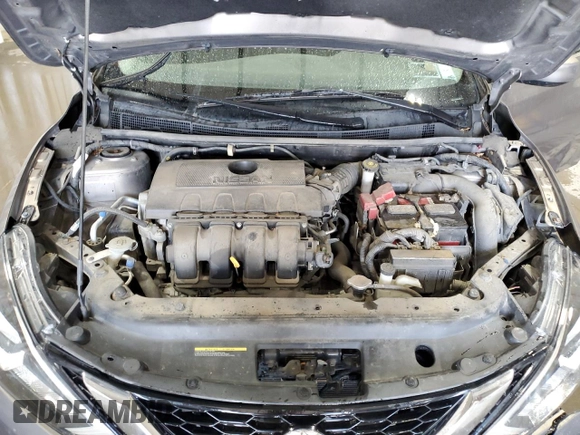 2017 Nissan Sentra SV with VIN 3N1AB7AP3HY206288, listed as a Copart auction lot 59422415 with 136,201 mi miles and Salvage title. Bid and sale history available at DreamBid. Image 11.