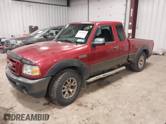 2009 Ford Ranger XLT with VIN 1FTZR45E49PA11760, listed as a IAAI auction lot 41694586 with 56,863 mi miles. Bid and sale history available at carsss.com. Image 17.