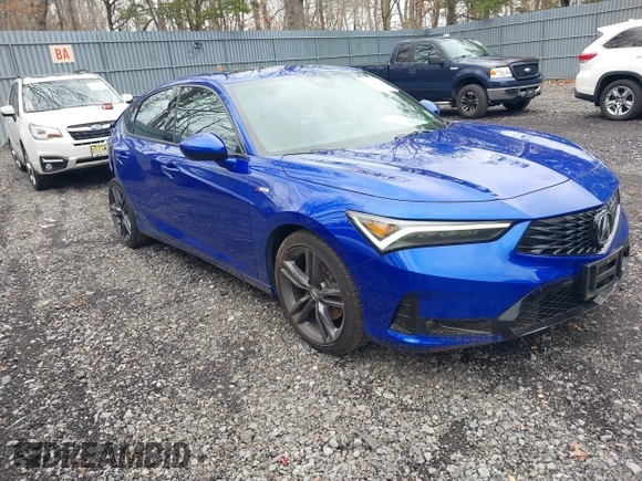 2023 Acura Integra w/A-Spec Package with VIN 19UDE4H36PA021160, listed as a IAAI auction lot 41804773 with 19,312 mi miles and . Bid and sale history available at DreamBid. Image 1.