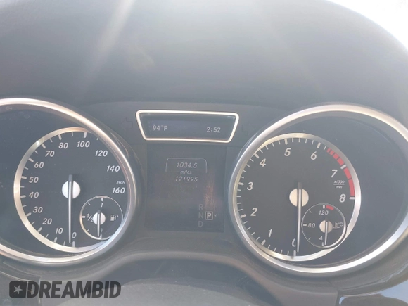 2014 Mercedes-Benz M 350 with VIN 4JGDA5HBXEA373643, listed as a IAAI auction lot 41554130 with 121,995 mi miles and . Bid and sale history available at DreamBid. Image 7.