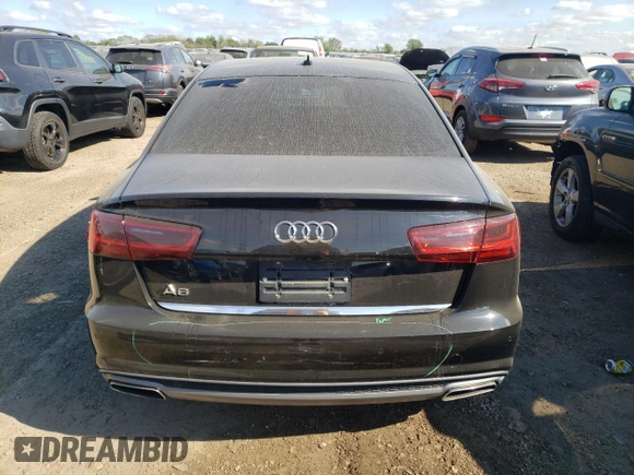 2016 Audi A6 2.0T Premium Plus with VIN WAUDFAFC2GN006156, listed as a Copart auction lot 70176314 with 86,704 mi miles and Salvage Title. Bid and sale history available at carsss.com. Image 6.