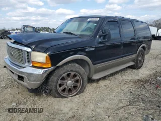 2001 Ford Excursion Limited z VIN 1FMNU42S71EA71342, wystawiony jako Copart lot #43636565 z przebiegiem 181 107 mil mil oraz Szkoda całkowita • Salvage title. Historia ofert i sprzedaży dostępna na DreamBid. Obrazek 1.