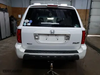 2005 Honda Pilot EX-L with NAVI with VIN 2HKYF18755H549731, listed as a Copart auction lot 48606165 with 200,642 mi miles and Clean Title. Bid and sale history available at carsss.com. Image 6.