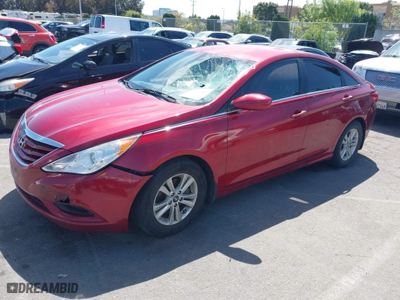2012 Hyundai Sonata GLS PZEV with VIN 5NPEB4AC7CH454494, listed as a IAAI auction lot 42003827 with 178,743 mi miles. Bid and sale history available at carsss.com. Image 17.