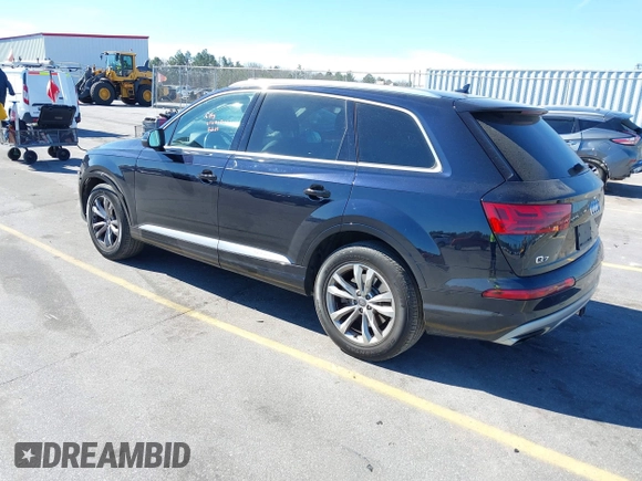 2017 Audi Q7 Premium Plus with VIN WA1LAAF79HD043044, listed as a IAAI auction lot 41692975 with 109,430 mi miles. Bid and sale history available at carsss.com. Image 3.