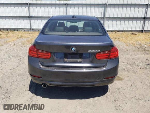 2014 BMW 3 Series 328d with VIN WBA3D3C55EK154061, listed as a Copart auction lot 58005205 with 172,478 mi miles and Clean title. Bid and sale history available at DreamBid. Image 6.