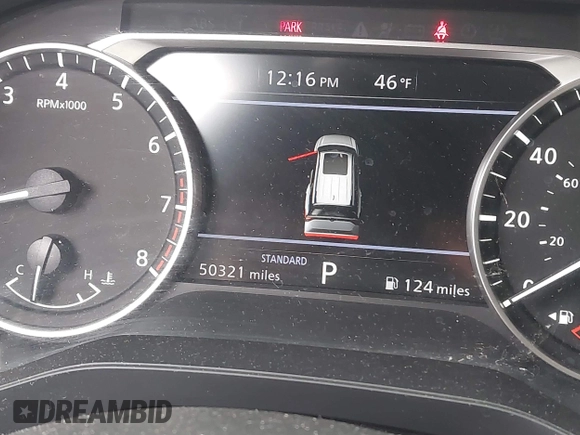 2024 Nissan Pathfinder S with VIN 5N1DR3AAXRC224447, listed as a IAAI auction lot 41165516 with 50,321 mi miles and . Bid and sale history available at DreamBid. Image 15.