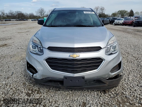 2016 Chevrolet Equinox LS with VIN 2GNALBEK3G1187127, listed as a Copart auction lot 52237385 with 132,992 mi miles and Salvage Title. Bid and sale history available at carsss.com. Image 5.
