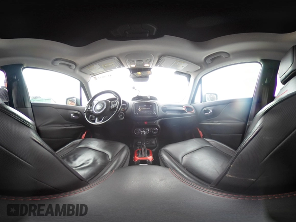 2015 Jeep Renegade Trailhawk with VIN ZACCJBCT0FPC45038, listed as a IAAI auction lot 41796152 with 91,456 mi miles and . Bid and sale history available at DreamBid. Image 18.