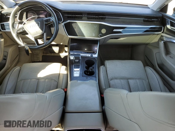 2019 Audi A7 Premium Plus with VIN WAUR2AF29KN085441, listed as a Copart auction lot 79086134 with 74,976 mi miles and Salvage title. Bid and sale history available at DreamBid. Image 8.