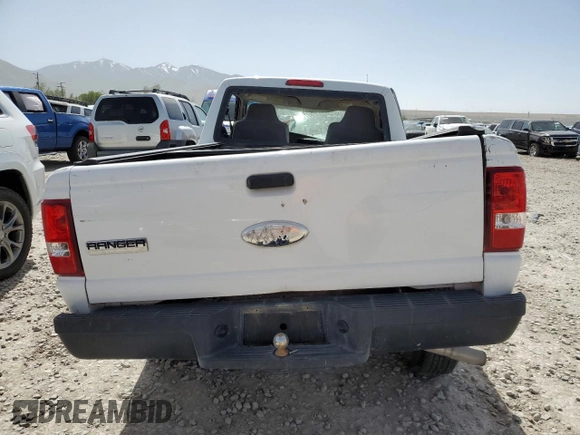 2006 Ford Ranger XL z VIN 1FTYR10D46PA95096, wystawiony jako Copart lot #56505435 z przebiegiem Nie podano mil oraz Szkoda całkowita • Salvage title. Historia ofert i sprzedaży dostępna na DreamBid. Obrazek 6.