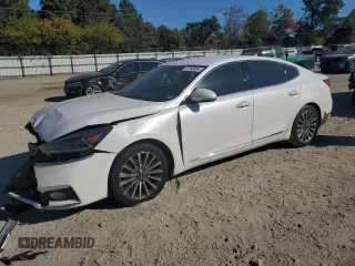 2018 Kia Cadenza Premium with VIN KNALB4J12J5127453, listed as a Copart auction lot 77793854 with 80,237 mi miles and Salvage Title. Bid and sale history available at carsss.com. Image 1.