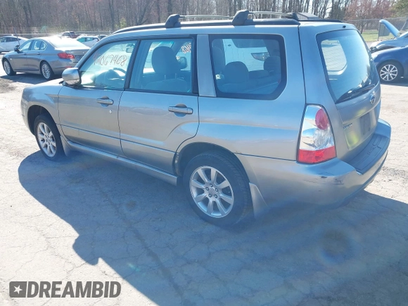 2007 Subaru Forester X w/Premium Pkg with VIN JF1SG65697H743892, listed as a IAAI auction lot 42067468 with 168,133 mi miles. Bid and sale history available at carsss.com. Image 3.