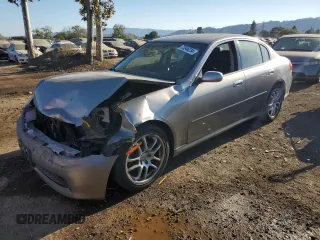 2006 Infiniti G35 with VIN JNKCV51E06M501959, listed as a Copart auction lot 73346234 with 142,194 mi miles and Salvage Title. Bid and sale history available at DreamBid. Image 1.