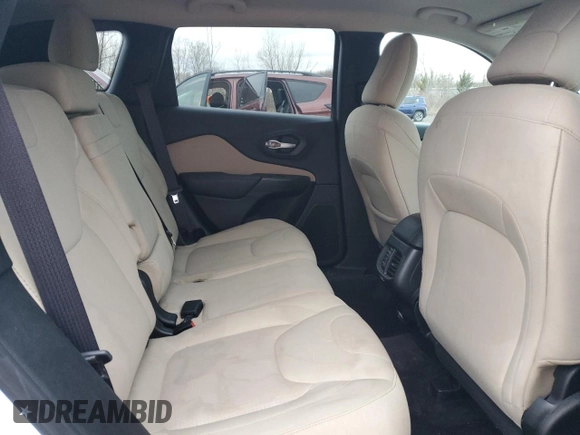 2016 Jeep Cherokee Latitude with VIN 1C4PJLCB9GW275402, listed as a Copart auction lot 49415715 with 0 mi miles and Salvage Title. Bid and sale history available at carsss.com. Image 11.