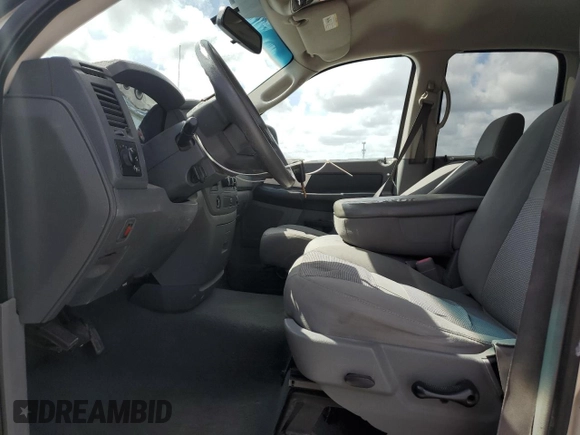 2008 Dodge 1500 ST with VIN 1D7HU18238J164504, listed as a Copart auction lot 51635295 with 147,744 mi miles and Salvage Title. Bid and sale history available at DreamBid. Image 7.