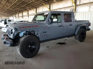 2021 Jeep Gladiator Mojave with VIN 1C6JJTEGXML578689, listed as a Copart auction lot 50563015 with 36,555 mi miles and Salvage Title. Bid and sale history available at DreamBid. Image 1.