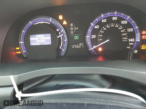 2010 Lexus HS 250h with VIN JTHBB1BA2A2027767, listed as a Copart auction lot 42797315 with 125,621 mi miles and Clean Title. Bid and sale history available at DreamBid. Image 9.