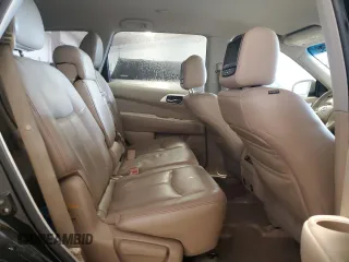 2013 Nissan Pathfinder Platinum with VIN 5N1AR2MM5DC637162, listed as a Copart auction lot 62427595 with 167,130 mi miles and Salvage title. Bid and sale history available at DreamBid. Image 11.