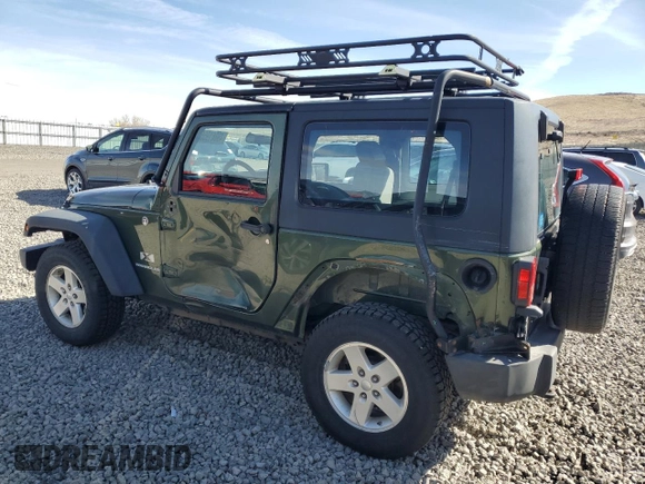 2009 Jeep Wrangler X with VIN 1J4FA24169L707695, listed as a Copart auction lot 49861955 with 89,807 mi miles and Salvage Title. Bid and sale history available at DreamBid. Image 2.