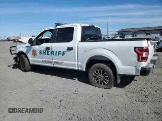 2019 Ford F-150 with VIN 1FTEW1P44KKD50970, listed as a Copart auction lot 56162645 with 153,050 mi miles and Salvage title. Bid and sale history available at DreamBid. Image 2.