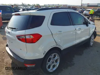 2021 Ford EcoSport SE with VIN MAJ3S2GE2MC439943, listed as a IAAI auction lot 42047981 with Not provided miles and . Bid and sale history available at DreamBid. Image 4.