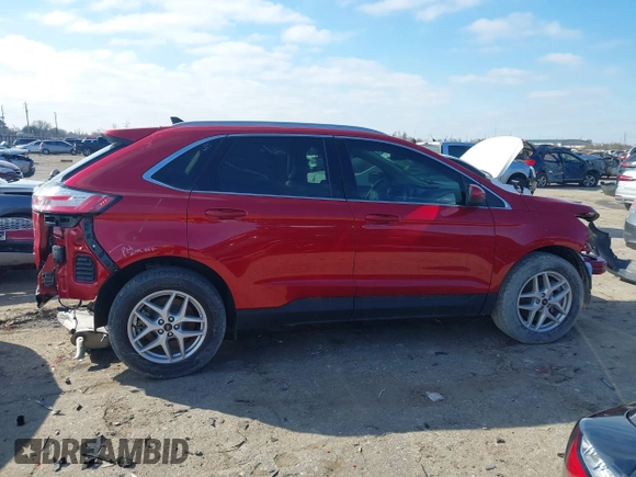 2024 Ford Edge SEL with VIN 2FMPK4J96RBA54214, listed as a IAAI auction lot 41622470 with 15,950 mi miles. Bid and sale history available at carsss.com. Image 14.