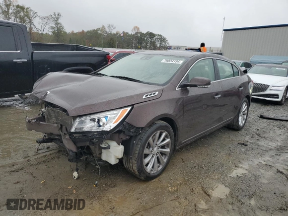 2016 Buick LaCrosse Premium I with VIN 1G4GD5G31GF244310, listed as a Copart auction lot 79024194 with 143,799 mi miles and Salvage title. Bid and sale history available at DreamBid. Image 1.