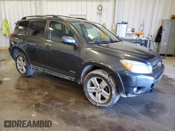 2006 Toyota RAV4 Sport with VIN JTMZK32V066000503, listed as a Copart auction lot 50059945 with 125,460 mi miles and Clean Title. Bid and sale history available at carsss.com. Image 4.