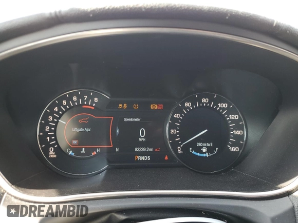 2017 Lincoln MKX Premiere with VIN 2LMPJ6JR9HBL40849, listed as a Copart auction lot 73933674 with 83,239 mi miles and Salvage Title. Bid and sale history available at carsss.com. Image 9.