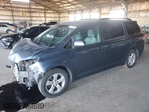 2014 Toyota Sienna LE AAS with VIN 5TDKK3DC3ES406304, listed as a Copart auction lot 54184135 with 164,658 mi miles and Salvage Title. Bid and sale history available at DreamBid. Image 1.