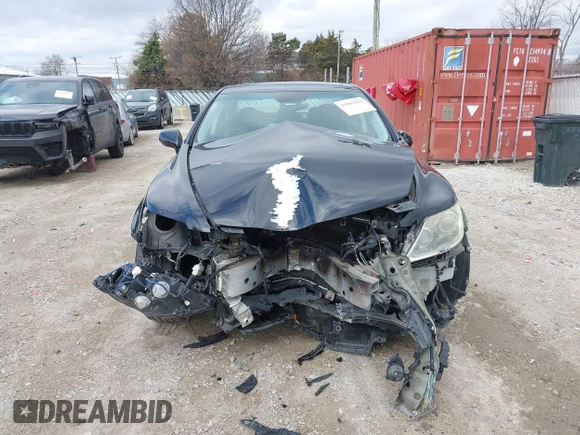 2007 Lexus LS 460 with VIN JTHBL46F075030940, listed as a IAAI auction lot 41962434 with 107,449 mi miles and . Bid and sale history available at DreamBid. Image 13.