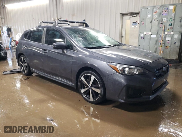 2019 Subaru Impreza Special Sports with VIN 4S3GTAJ6XK1718618, listed as a Copart auction lot 89282225 with 48,106 mi miles and Salvage title. Bid and sale history available at DreamBid. Image 4.
