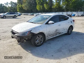 2020 Hyundai Elantra SEL with VIN 5NPD84LF6LH525671, listed as a Copart auction lot 50986405 with 64,784 mi miles and Salvage Title. Bid and sale history available at carsss.com. Image 1.