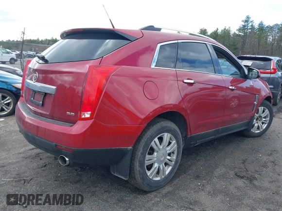 2012 Cadillac SRX Luxury Collection with VIN 3GYFNAE35CS634058, listed as a IAAI auction lot 41962999 with 169,066 mi miles and . Bid and sale history available at carsss.com. Image 4.