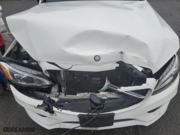 2017 Mercedes-Benz C-Class C 300 with VIN WDDWJ4KB5HF395711, listed as a Copart auction lot 44989425 with 87,515 mi miles and Salvage Title. Bid and sale history available at carsss.com. Image 13.