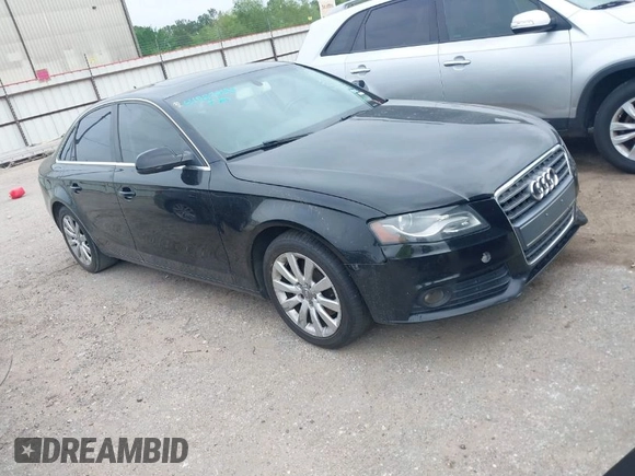 2010 Audi A4 2.0T Premium Plus with VIN WAUEFAFL7AN017276, listed as a IAAI auction lot 41927432 with 155,172 mi miles. Bid and sale history available at carsss.com. Image 1.