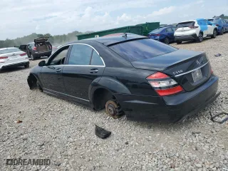 2008 Mercedes-Benz S-Class 5.5L V8 with VIN WDDNG86X58A218807, listed as a Copart auction lot 70615064 with 210,563 mi miles and Salvage Title. Bid and sale history available at carsss.com. Image 2.