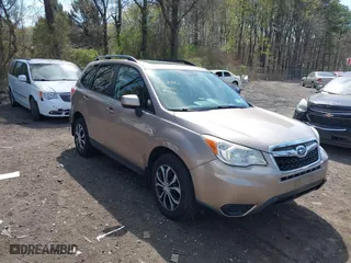 2014 Subaru Forester 2.5i Premium with VIN JF2SJAEC4EH421695, listed as a IAAI auction lot 42112832 with 188,793 mi miles. Bid and sale history available at carsss.com. Image 1.