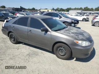 2005 Toyota Camry STD with VIN JTDBE32KX53029392, listed as a Copart auction lot 65439115 with 77,464 mi miles and Salvage title. Bid and sale history available at DreamBid. Image 4.