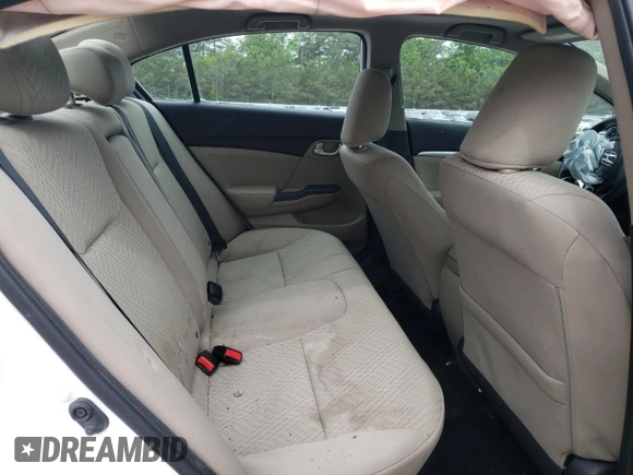 2015 Honda Civic EX z VIN 19XFB2F80FE104064, wystawiony jako Copart lot #55787925 z przebiegiem 46 166 mil mil oraz Szkoda całkowita • Salvage title. Historia ofert i sprzedaży dostępna na DreamBid. Obrazek 10.