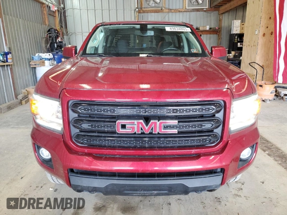 2018 GMC Canyon 4WD SLE z VIN 1GTG6CENXJ1132259, wystawiony jako Copart lot #49834865 z przebiegiem 88 262 mil mil oraz Szkoda całkowita • Salvage title. Historia ofert i sprzedaży dostępna na DreamBid. Obrazek 5.