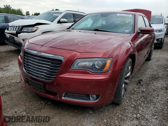 2014 Chrysler 300 S with VIN 2C3CCABT2EH340369, listed as a Copart auction lot 49133504 with 117,573 mi miles and Non Repairable. Bid and sale history available at DreamBid. Image 2.