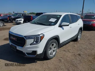 2023 GMC Terrain SLE with VIN 3GKALMEG7PL185822, listed as a IAAI auction lot 41938208 with Not provided miles and . Bid and sale history available at DreamBid. Image 2.