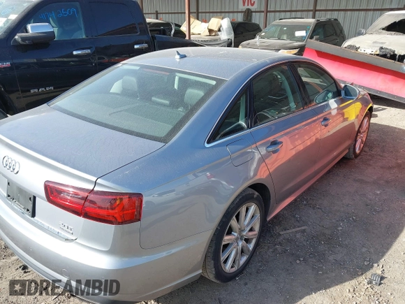 2016 Audi A6 2.0T Premium with VIN WAUFFAFC2GN118125, listed as a IAAI auction lot 41787805 with 112,416 mi miles. Bid and sale history available at carsss.com. Image 4.