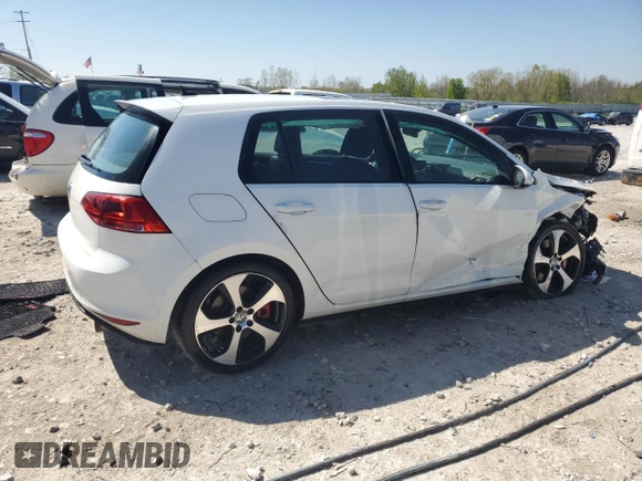 2017 Volkswagen GTI S с VIN 3VW547AU9HM012934, выставлен на аукционе Copart как лот 56158655 с пробегом 33 399 миль миль и Чистый • Clean title. История ставок и продаж доступна на DreamBid. Изображение 3.