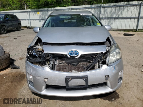 2010 Toyota Prius II with VIN JTDKN3DU3A0156981, listed as a Copart auction lot 52786365 with 156,549 mi miles and Salvage Title. Bid and sale history available at carsss.com. Image 5.