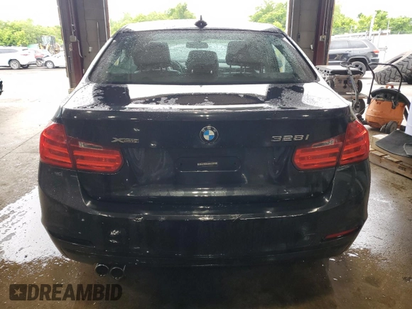 2015 BMW 3 Series 328i xDrive with VIN WBA3B5G51FNS15689, listed as a Copart auction lot 57983565 with Not provided miles and Salvage title. Bid and sale history available at DreamBid. Image 6.